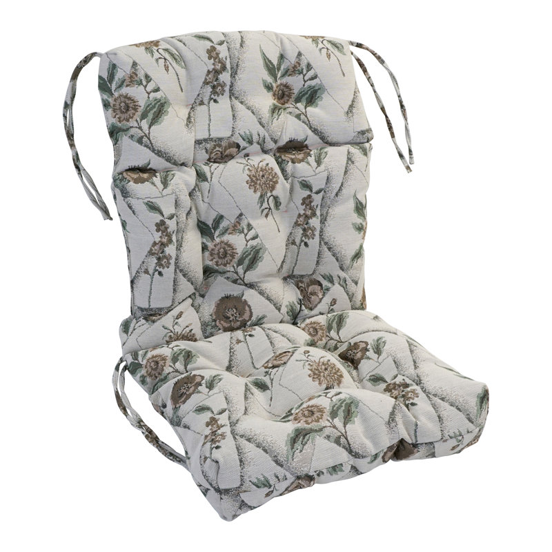 One Allium Way® Tufted Chair Outdoor Seat/Back Cushion Wayfair